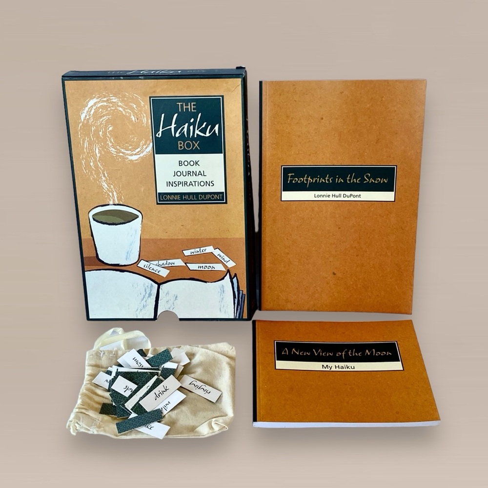 NEW The Haiku Box: Book, Journal, Inspirations Kit Gift Set Lonnie Hull DuPont